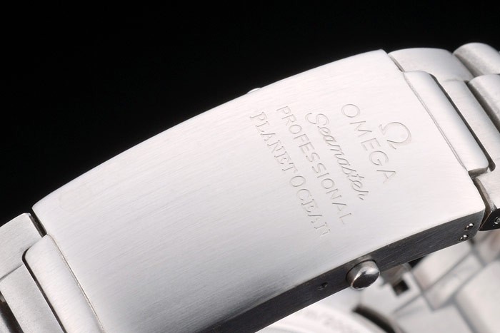 Omega Seamaster Planet Ocean orange Tachymeter cadran noir bracelet en acier inoxydable 80241-5