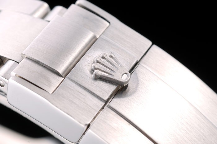 Rolex Explorer en acier inoxydable cadran blanc Tachymeter Bezel-5