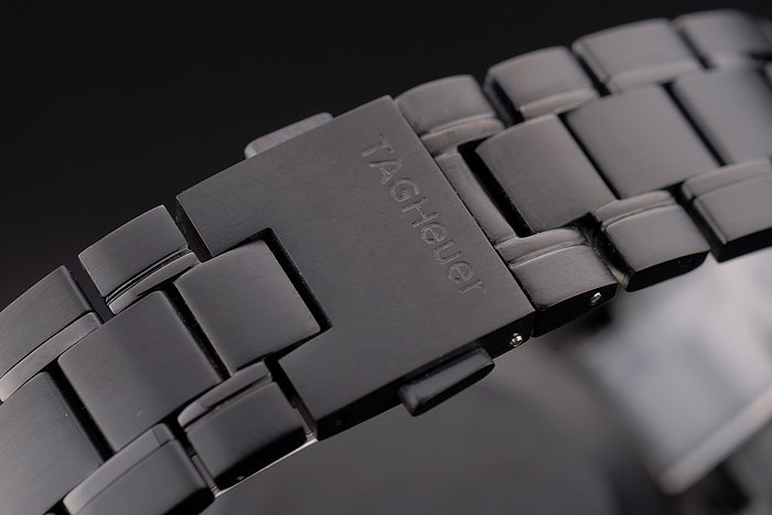 Tag Heuer Carrera Pendulum bracelet en cuir brun 7918-5