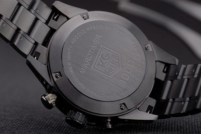 Tag Heuer Carrera Pendulum bracelet en cuir brun 7918-7