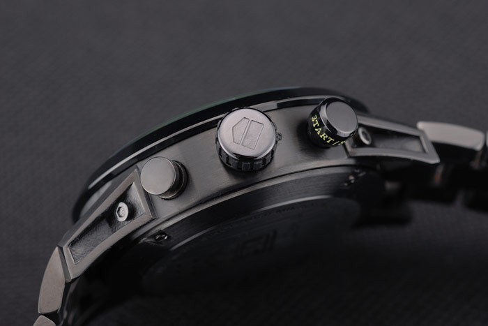 Tag Heuer Carrera Pendulum bracelet en cuir brun 7918-8